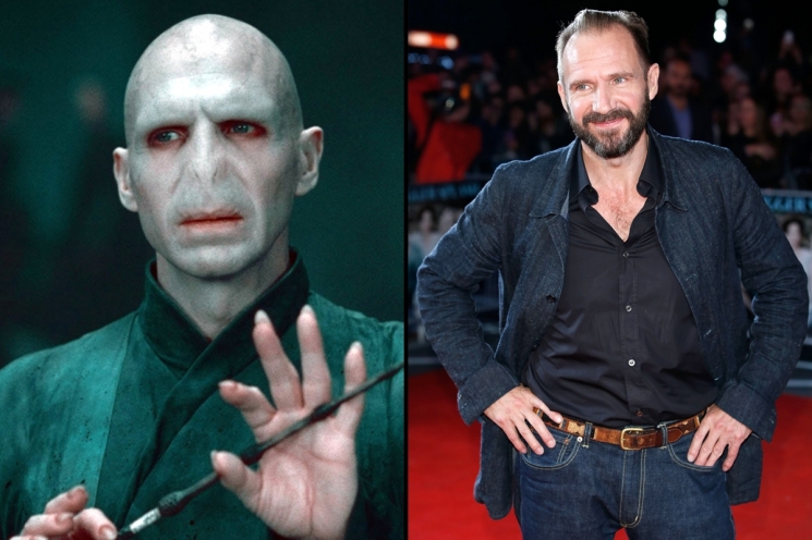 Ralph Fiennes sebagai Lord Voldemort di film Harry Potter from vanityfair.com