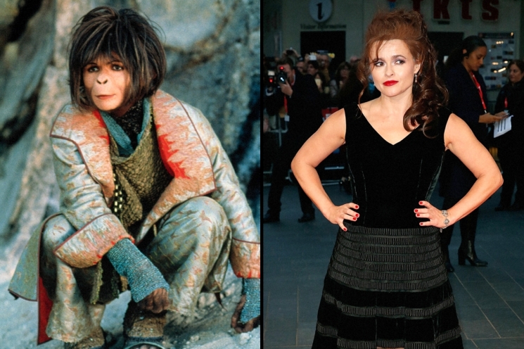Helena Bohlam Carter sebagai Ari di film Planet of The Apes from vanityfair.com