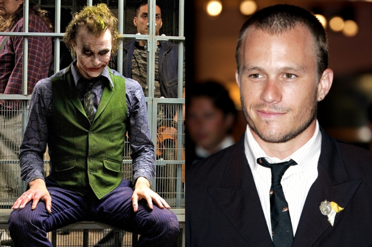 Heath Ledger sebagai The Joker di film The Dark Knight from vanityfair.com