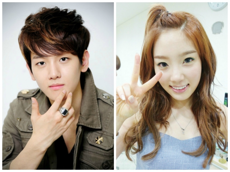 Baekhyun dan Taeyeon from soompi