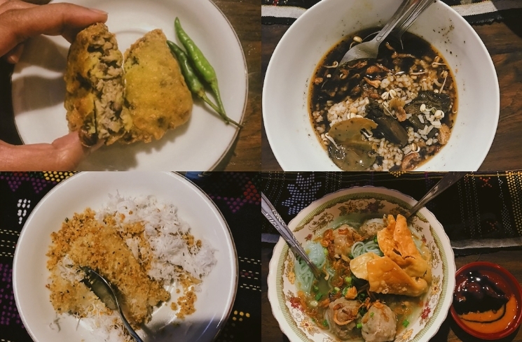 Maia Estianty bersama teman-teman kulineran ke Malang/ Kolase Instagram @ditaofficial.id