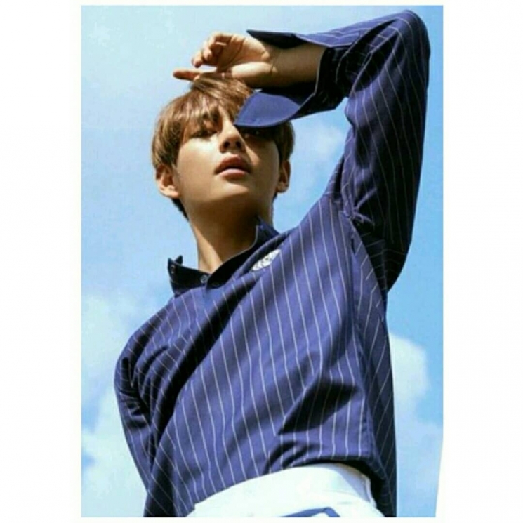 V BTS from Instagram @indokpopgram