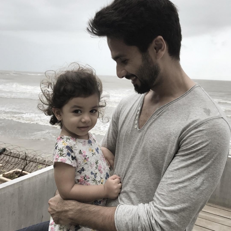 Shahid Kapoor dan Misha from Instagram @shahidkapoor
