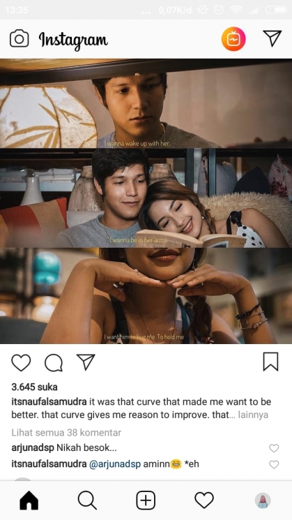 Instagram @itsnaufalsamudra