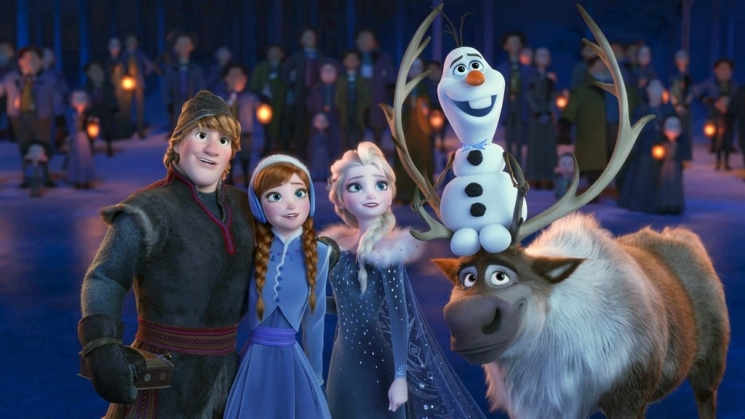 Tokoh yang ada di Frozen/ Popsugar