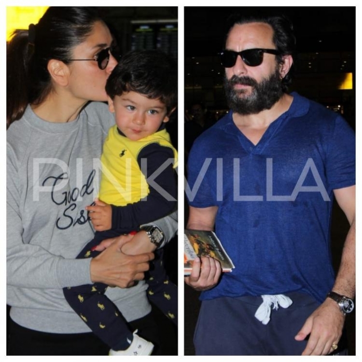 Taimur Khan, Kareena Kapoor dan Saif Ali Khan from pinkvilla.com