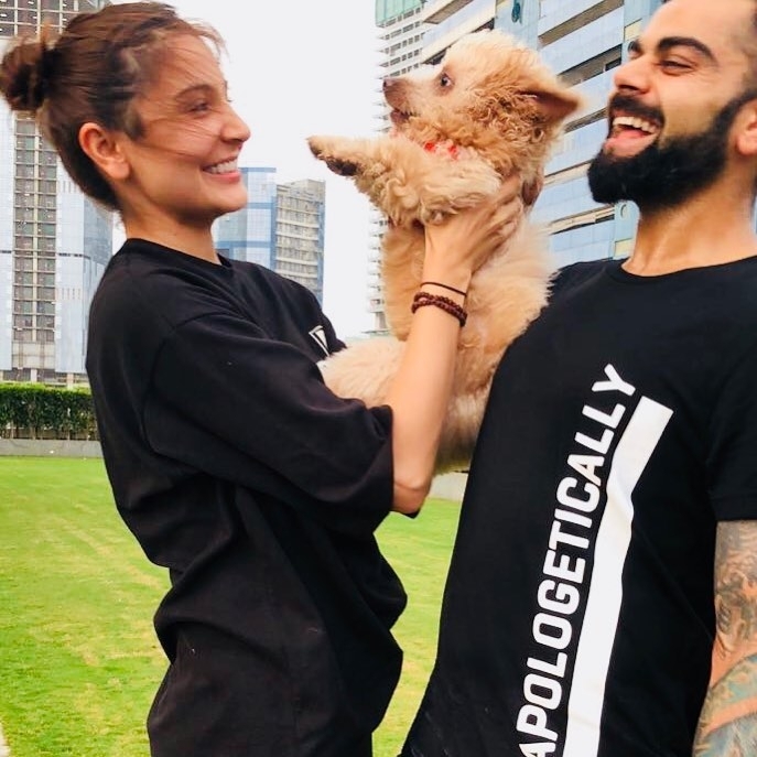 Anushka Sharma dan Virat Kohli from Instagram @anushkasharma