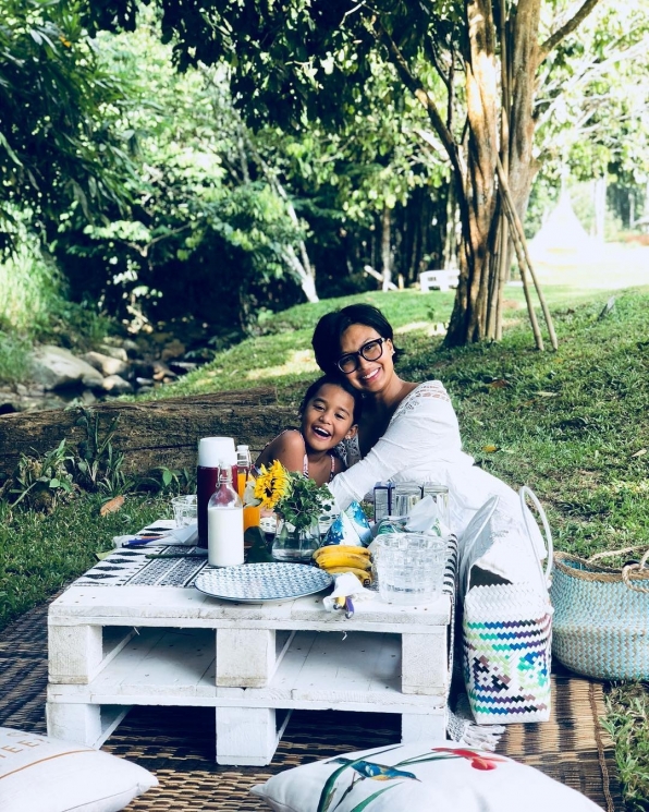 Pemeran Maria dalam film Munafik dalam kehidupan sehari-hari/ Instagram @kupu_kupu