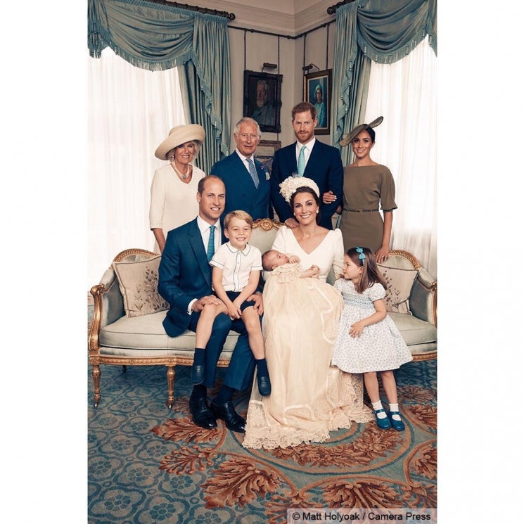 Pangeran Louis dibaptis from Instagram @kensingtonroyal