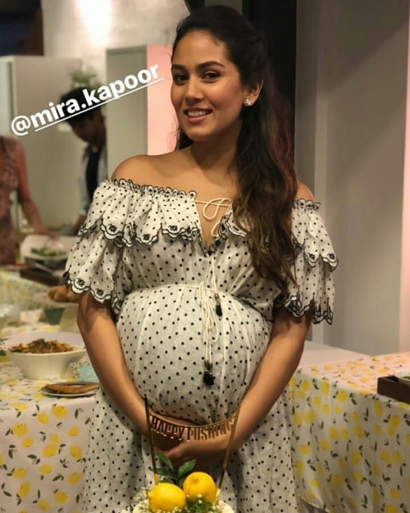 Mira Rajput di pesta baby shower from Instagram @mira.kapoor.fc