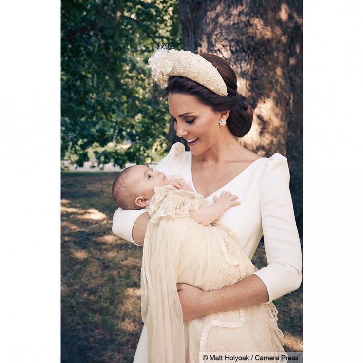 Pangeran Louis dibaptis from Instagram @kensingtonroyal