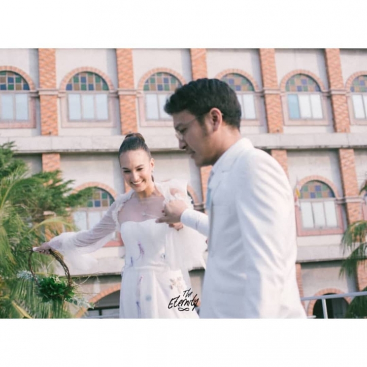 Resepsi kedua Nadine Chandrawinata dan Dimas Anggara di Jakarta/ Instagram @ifaanggara99