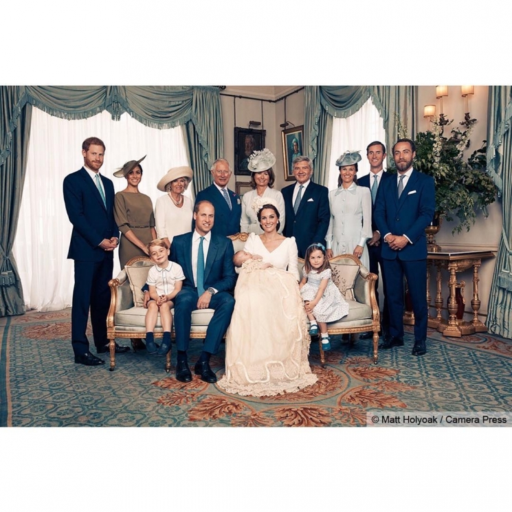 Pangeran Louis dibaptis from Instagram @kensingtonroyal