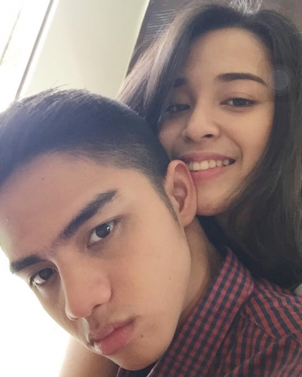 Nimas Dewantary dan kekasih/ Instagram @nimazdewantary