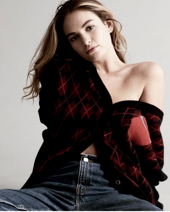 Lily James/ Instagram @lilyjames