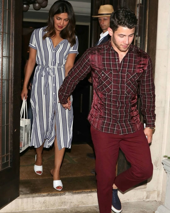 Priyanka Chopra dan Nick Jonas from Instagram @hollywood_channel