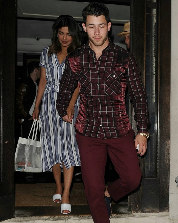 Priyanka Chopra dan Nick Jonas from Instagram @hollywood_channel