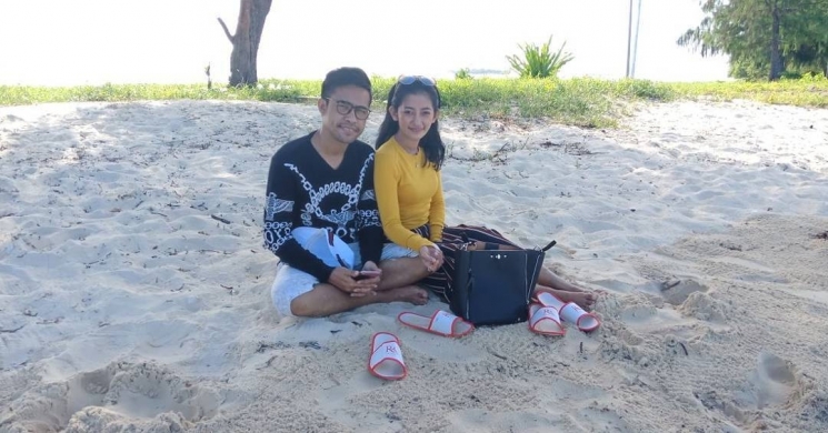 Fildan Baubau dan istri from Instagram @atykimmorah