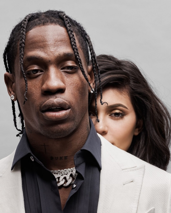 Kylie Jenner dan Travis Scott jalani pemotretan pertama/ Instagram @gq