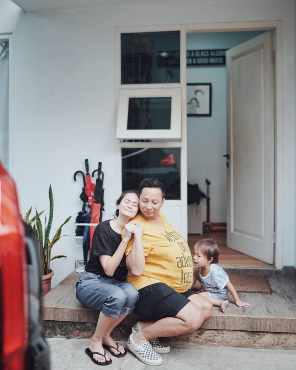 Ringgo Agus Rahman dan keluarga from Instagram @ringgoagus
