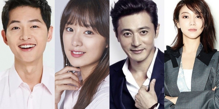 Song Joong Ki, Kim Ji Won, Jang Dong Gun dan Kim Ok Bin from allkpop
