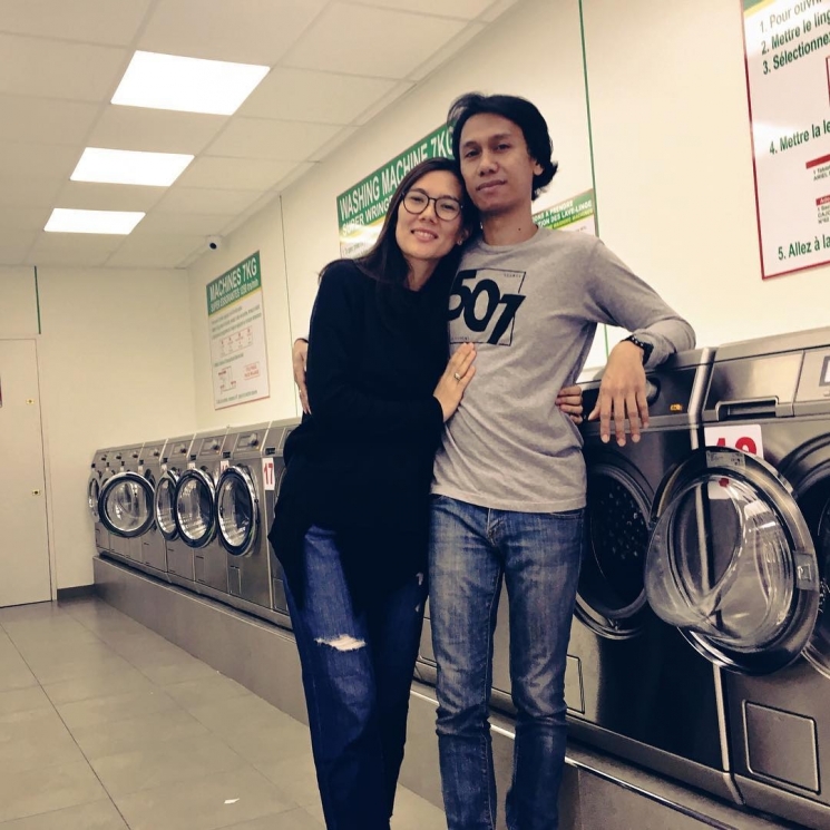 Sarah Diorita, istri Eros Candra/ Instagram @sarahcandra