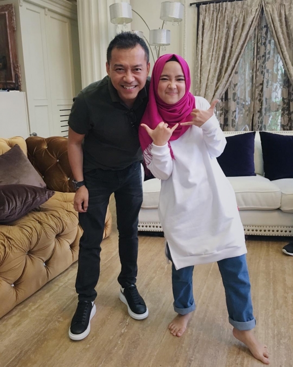Nissa Sabyan dan Anang Hermansyah / Instagram @nissa_sabyan