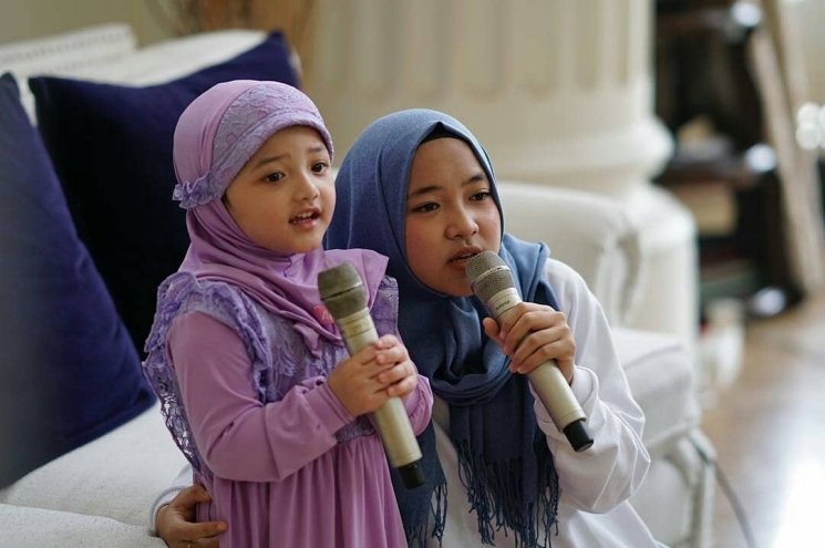 Nissa Sabyan dan Arsy Hermansyah / Instagram @queenarsy
