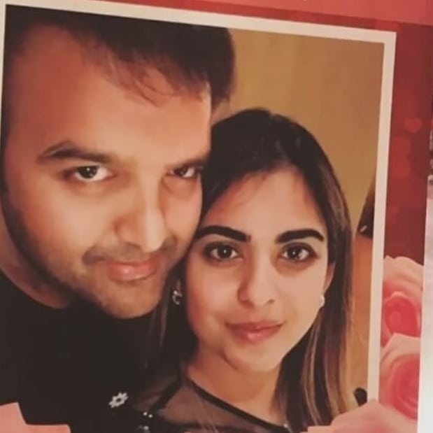 Isha Ambani dan kekasih from Instagram @isha.ambaniofficial
