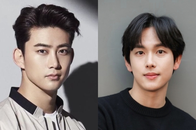 Taecyeon dan Siwan from Soompi