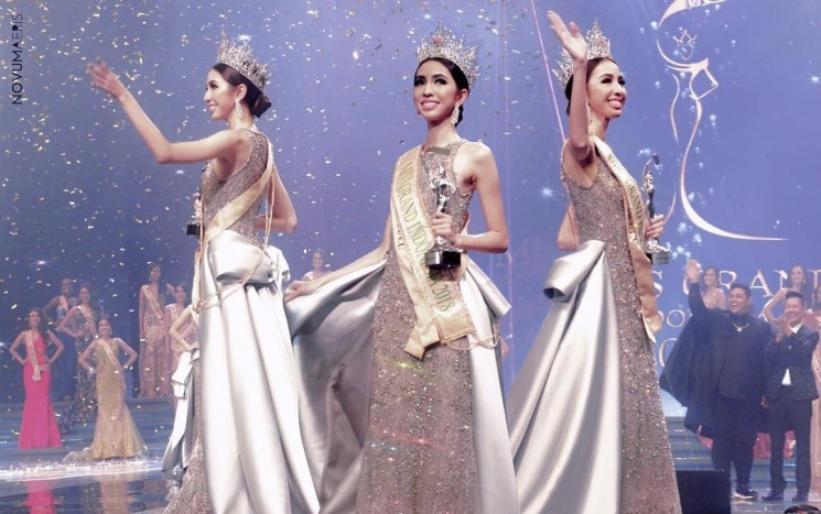 Nadia Purwoko saat terpilih menjadi Miss Grand Indonesia 2018/ Instagram @nadiapurwoko