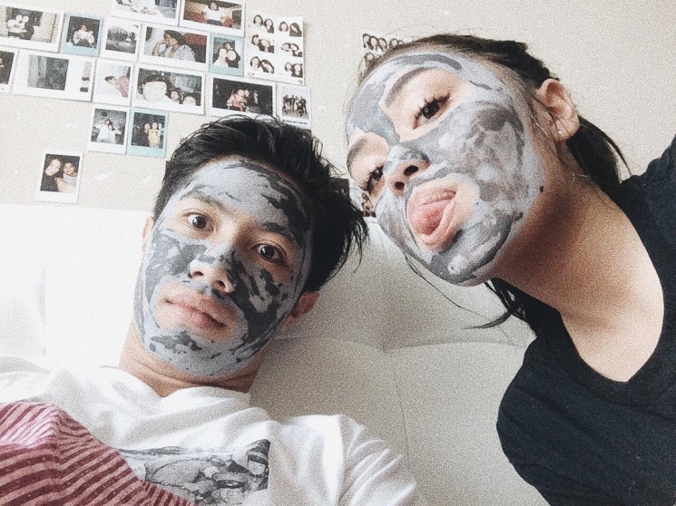 Elnanda Utomo dan Lula Lahfah/ Instagram @lulalahfah