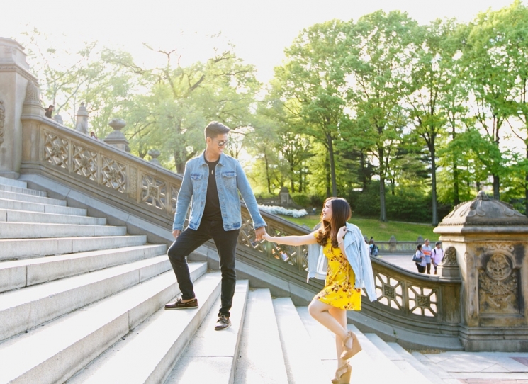 Pre-wedding Tasya Kamila dan Randi Bachtiar di Amerika/ Instagram @tasyakamila