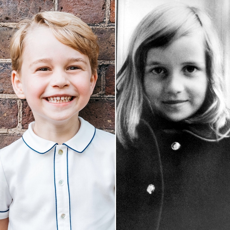 Pangeran George dan Lady Diana saat berusia lima tahun/ Instagram @people