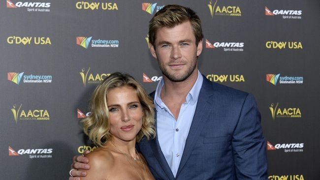 Chris Hemsworth dan Elsa Pataky / REUTERS