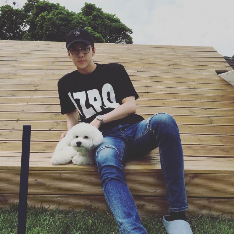 Sehun EXO from Instagram @oohsehun