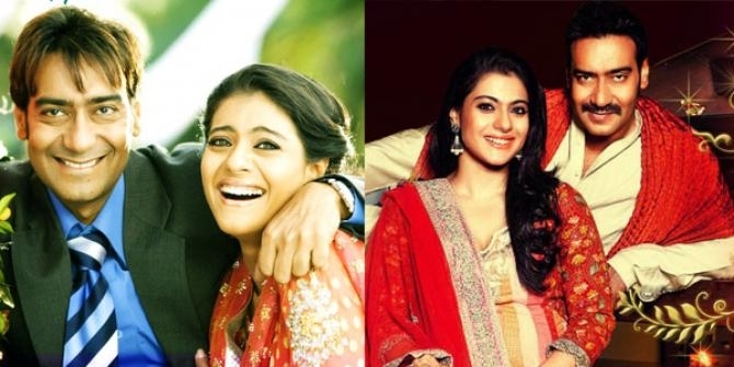 Kajol dan Ajay Devgan from bollywoodshaadis.com