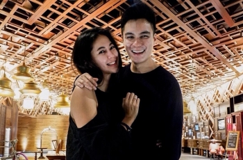 Foto Prewed Baim Wong dan Paula Verhoeven Bertema Bulan