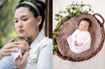 Lucunya 9 Potret New Born Abimanyu, Anak Vicky Shu dan Ade Imam