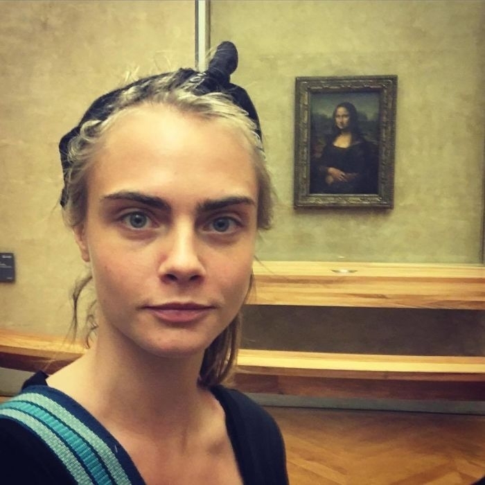 Cara Delevigne/www.boredpanda.com