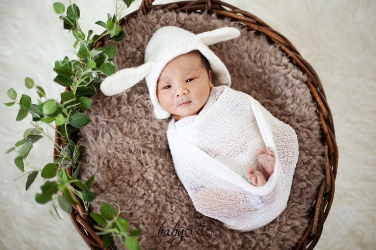 Pemotretan new born anak pertama Vicky Shu dan Ade Imam, Abimanyu Manggala Nugroho Putro/ Instagram @abimanyu_manggala
