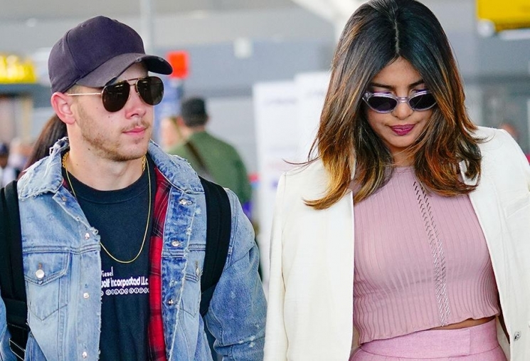 Priyanka Chopra dan Nick Jonas from elle