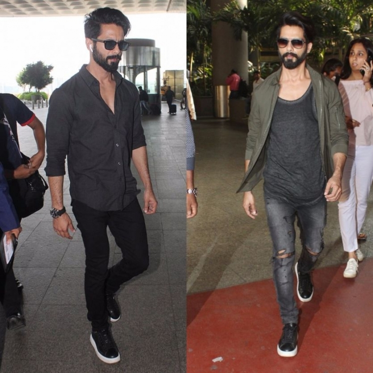 Shahid Kapoor di airport from indiatvnews.com