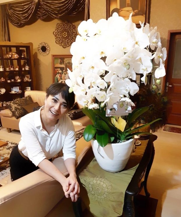 Penampilan terkini Tamara Geraldine setelah vakum dari dunia hiburan/ Instagram @tamarageraldine74