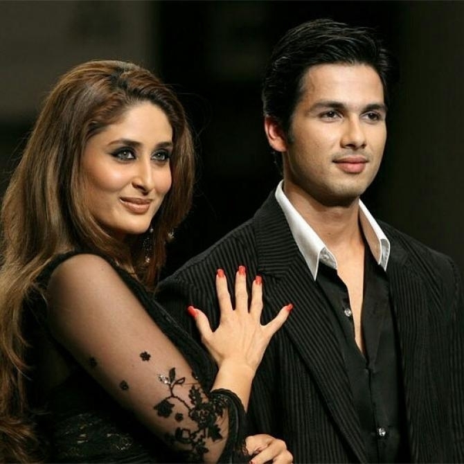 Kareena Kapoor dan Shahid Kapoor from .bollywoodshaadis.com