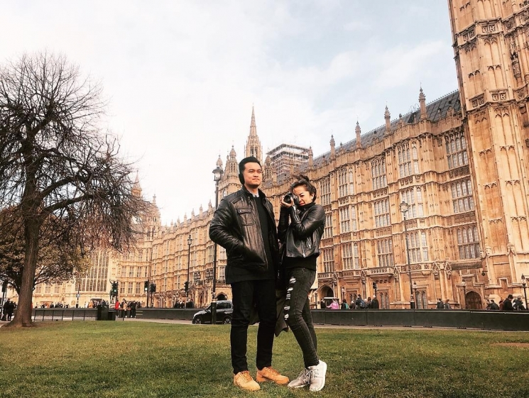 Kemesraan Karina Salim dan Aldy Primanda/ Instagram @karinasalim