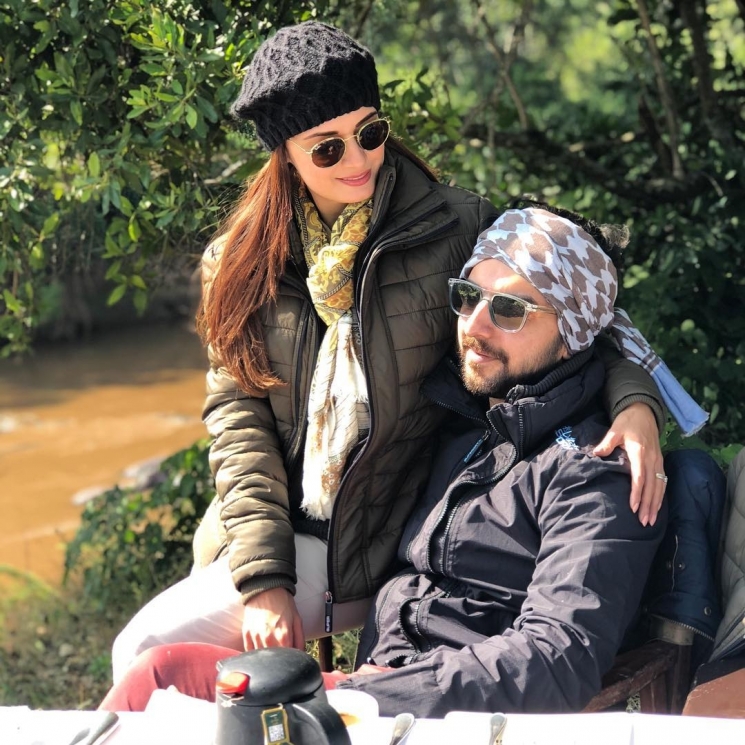 Dia Mirza dan suami di Afrika from Instagram @diamirzaofficial