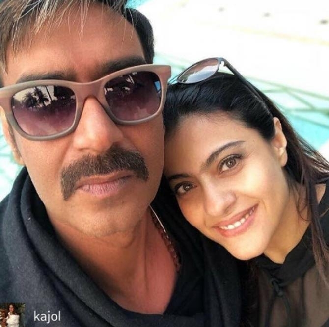Kajol dan Ajay Devgan from bollywoodshaadis.com