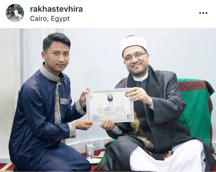 Keponakan Syahrini, Rakha Stevhira. (Instagram @syh55)