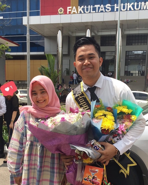 Kemesraan Fatin Shidqia dan Septrian Nugraha Gunawan. (Instagram/@septriannugrahagunawan)